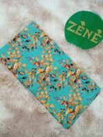 Sky blue with folowers Bana Dora Lawn 2-piece unstitch suit