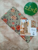 gray colorfull Bana Dora Lawn 2-piece unstitch suit