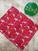 Red Bana Dora Lawn 2-piece unstitch suit