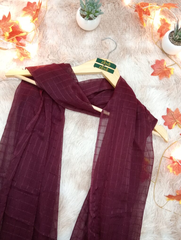Wrap yourself in elegance with our Zene Chiffon Dupatta — a timeless accessory crafted from ultra-soft, lightweight chiffon. Its breathable fabric drapes beautifully, adding a graceful touch to any outfit. This dupatta promises unmatched comfort and effortless style, perfect for everyday wear and special occasions.