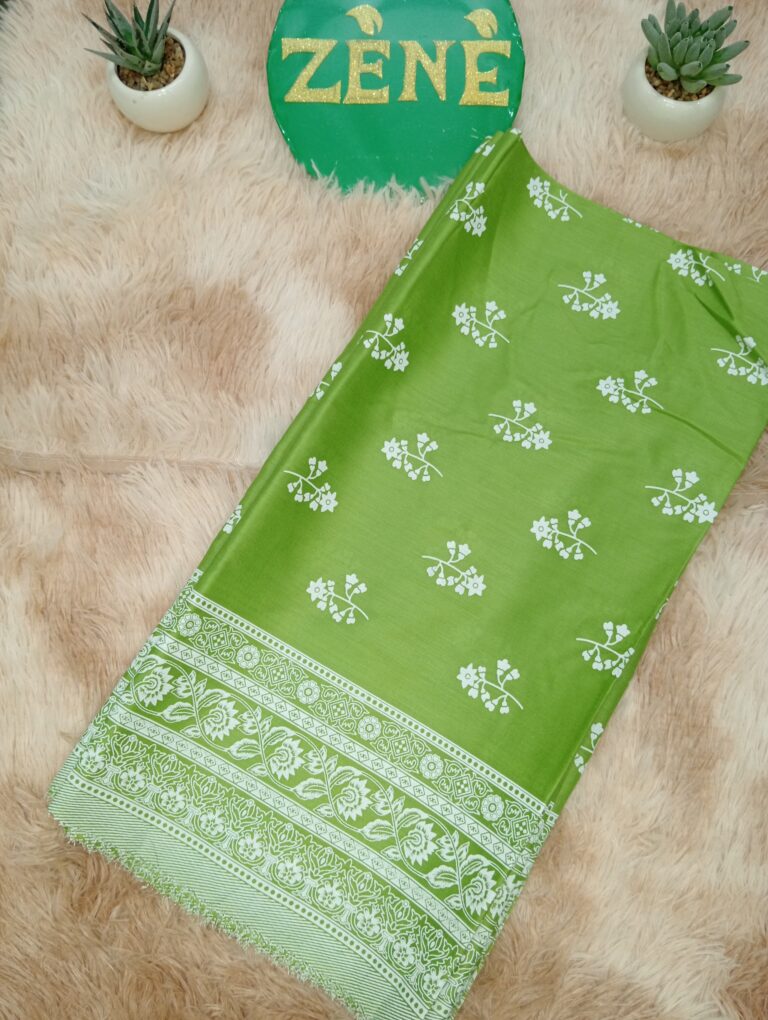 3-piece unstitch lawn dress