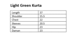 Light Green lawn Kurta