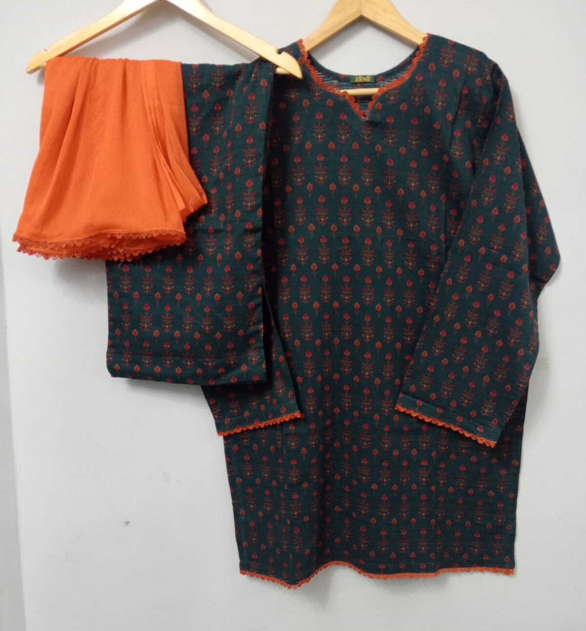 Green orange 3-piece
