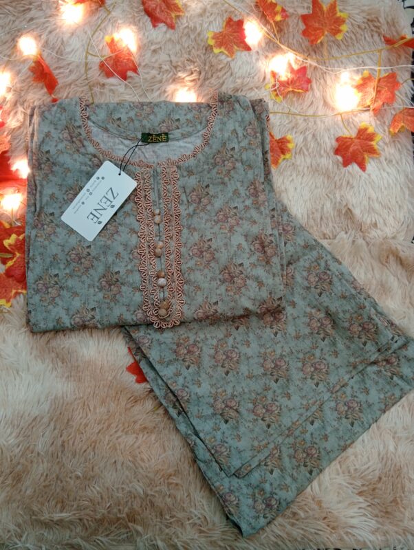 zn gray 2 piece